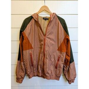 Designer Men's Bronxton Medium Windbreaker Colorblocked Jacket Gorpcore